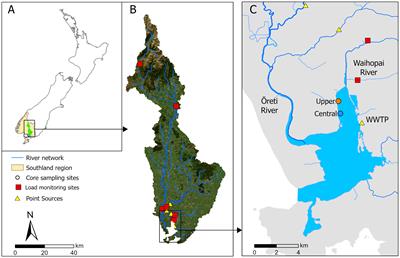 Hindcasting estuary ecological states using sediment cores, modelled historic nutrient loads, and a Bayesian network